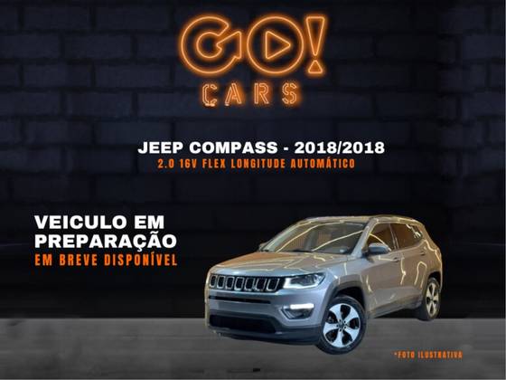 JEEP COMPASS 2.0 16V FLEX LONGITUDE AUTOMÁTICO